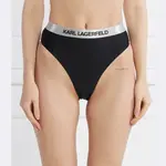 Низ бикини Karl Lagerfeld, черный - фото