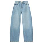 Широкие джинсы-карго Stel, голубой - фото