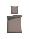 Постельное белье Schiesser set Doubleface Renforcé 2 tlg, цвет taupe-dunkelgrau - фото 4