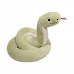 MENGMENGBUNNY Плюшевая игрушка Creative Big Green Snake - фото 2