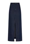 Джинсовая юбка CALLA - Maxi skirt 7 for all mankind, темно-синий - фото 6