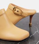 Кожаные мюли Andrea Chloé, Sandy Brown - фото 5