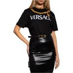 Футболка женская черная VERSACE - фото 4