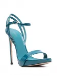 Лакированные босоножки Gwen 120 Le Silla, синий - фото 2