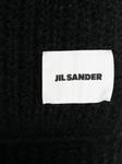 Толстый ребристый шарф Jil Sander, черный - фото 2