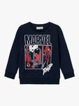 Детский свитшот Spider-Man NAME IT, Dark Sapphire - фото 2