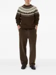Свитер с узором Closed, коричневый - фото 2