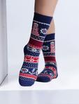 Носки HomeOfSocks HOS908, темно-синий - фото 2