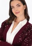 Кардиган usha Cardigan, Burgundy/Red - фото 4