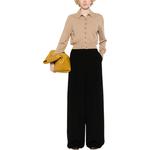 Брюки Palazzo с высокой талией Max Mara MaxMara, черный - фото 4