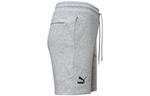 Повседневные шорты мужские серые Puma, серый - фото 3