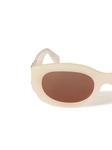 Off-White Eyewear солнцезащитные очки Palmer, нейтральный - фото 3