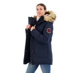 Парка Superdry Everest Faux Fur, синий - фото 3