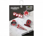 Джиббитсы Ohio State University 5 Pack Crocs - фото 4