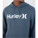 Толстовка Hurley Oao Solid, синий - фото 6