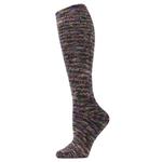 Высокие плюшевые носки Memoi, Black Multi - фото