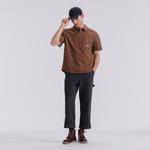 Мужская рубашка CAT, Tan - фото 9