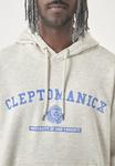 Толстовка Cleptomanicx Classic Hooded Uni Hands, Light grey - фото 5