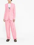 Однобортный блейзер STELLA MCCARTNEY, розовый - фото 2