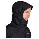 Куртка Kilpi Hurricane Full Zip Rain, черный - фото 3