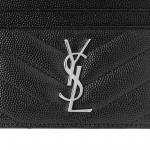 Кошелек для карт Monogram SAINT LAURENT, basic set (bag+dust bag) - фото 7