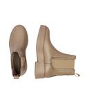 Ботинки-челси женские Tommy Hilfiger кожаные высокие, бежевый - фото 4