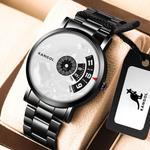 KANGOL Часы Quartz Movement Metal Strap Watch Unisex Black Dial - фото 9