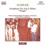 CD диск Mahler / Wit / Polish Nrso: Symphony 6 "Tragic" - фото