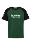 Футболка Hummel Print T-shirt, Dark Green - фото