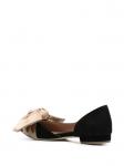 Балетки с бантом GINISSIMA, черный - фото 3