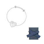 Apm Monaco Серебряный браслет 925 пробы для женщин Silver - фото