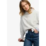 Толстовка Superdry Script Brand Loose Crew, белый - фото 5