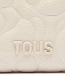 Кошелек женский Tous Greta кожаный на молнии, экрю - фото 4