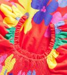 Цветочное платье из хлопка с буфами Fábula, Est Maxi Cor-De-Flor - фото 2