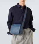 Средняя кожаная сумка-мессенджер Pebble Medium Loewe, Indigo Dye - фото 2