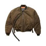 Куртка Ottolinger Strap Bomber Jacket 'Green', зеленый - фото