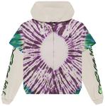 Худи Hellstar Tye-Dye Zip-Up Hoodie 'Multicolor', разноцветный - фото
