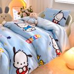 Хлопковое одеяло Sanrio, Cinnamoroll-Ecru - фото 5