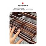 Кресло-качалка из натурального ротанга с массажной подножкой и ортопедической спинкой - фото 7