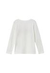 Топ s.Oliver IM LOOSE FIT MIT FRONT, Creme/Off-White - фото 3