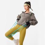 LINING Фитнес-серия толстовка Women's Tree Gray Brown - фото 8