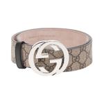 GUCCI Ремень Gg Supreme, Beige - фото 5