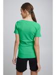 Футболка IHSUPER Slim fit в цвете Holly Green ICHI - фото 5