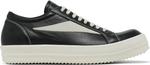 Кроссовки Rick Owens Lido Vintage Sneaker 'Black Milk', черный - фото