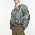 Acne Studios Джимовая куртка-бомбер, Brown - фото 6