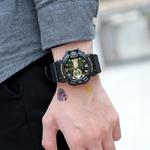 CASIO Часы Men Liquid Crystal/Analog Dual Display Series Black Watch GA-400GB-1A9 - фото 6