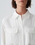 Блузка на пуговицах LANGARMBLUSE FLARA Opus, белый - фото 4