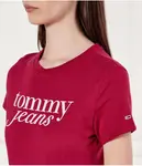 Футболка Slim fit Tommy Jeans, розовый - фото 4
