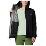 Дождевик Columbia Women's Omnitech Amplidry II Shell, черный - фото 4