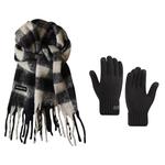 Шарф из полиэстера плюш унисекс WARRIOR, темно-синий синий - фото 12